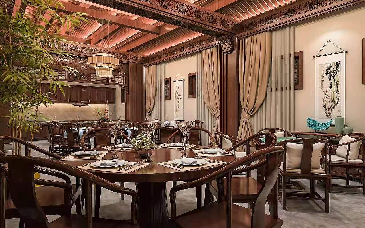 分享一组四合院效果图表现（图ZMjQ3MDM4MzUy） - 商业空间设计 - 站酷设计师1992效果图陈丹妮原创素材 - 站酷ZCOOL