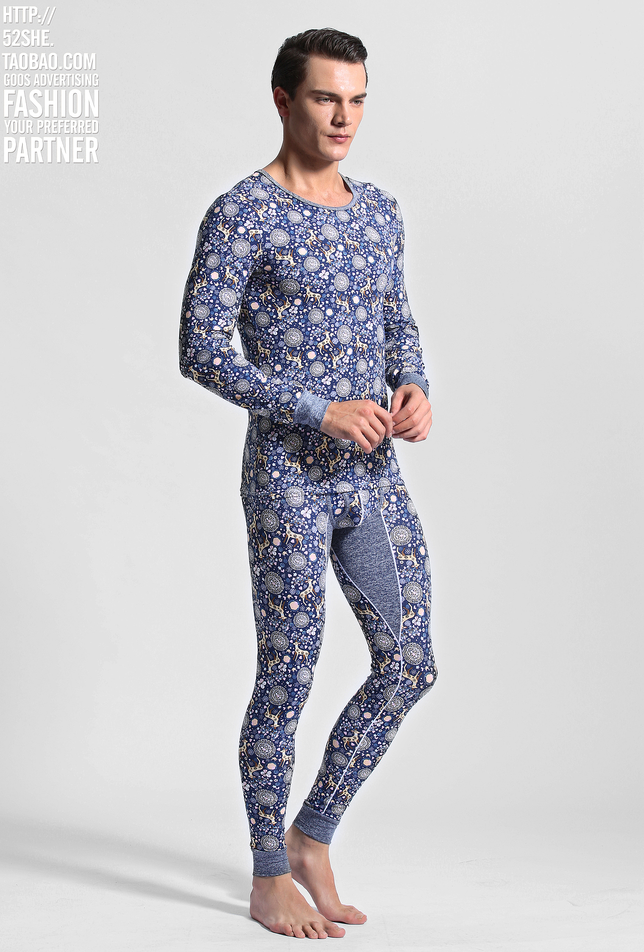 男模特拍摄 运动健身内衣服紧身衣拍摄 外模拼拍淘宝男装服装摄影