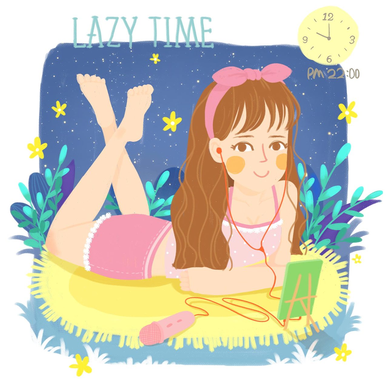 唱吧硬件品质月第一趴|插画|商业插画|zhang210 - 原创作品 - 站酷