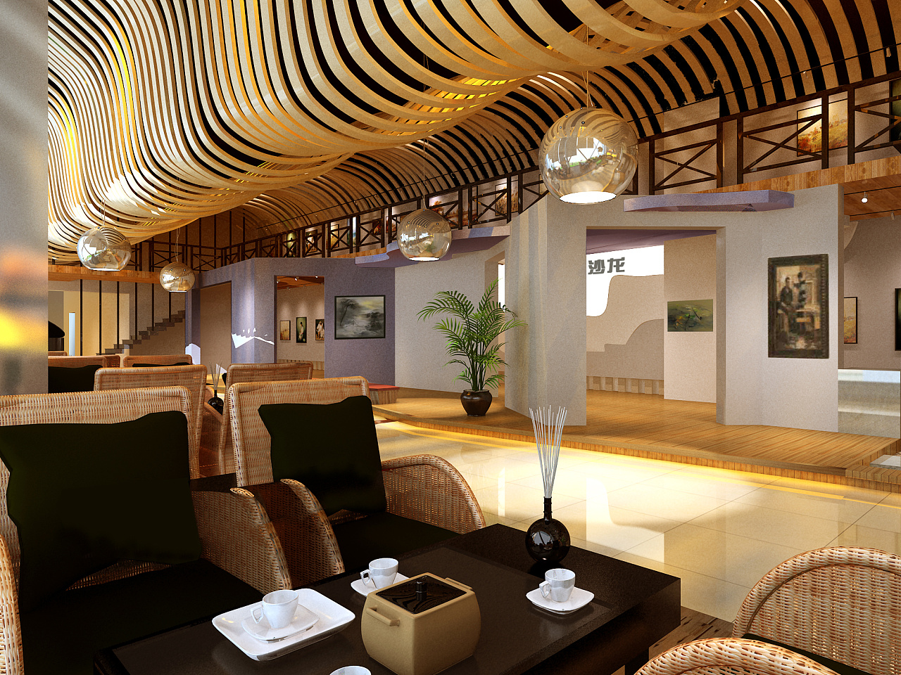 广电集团艺术长廊