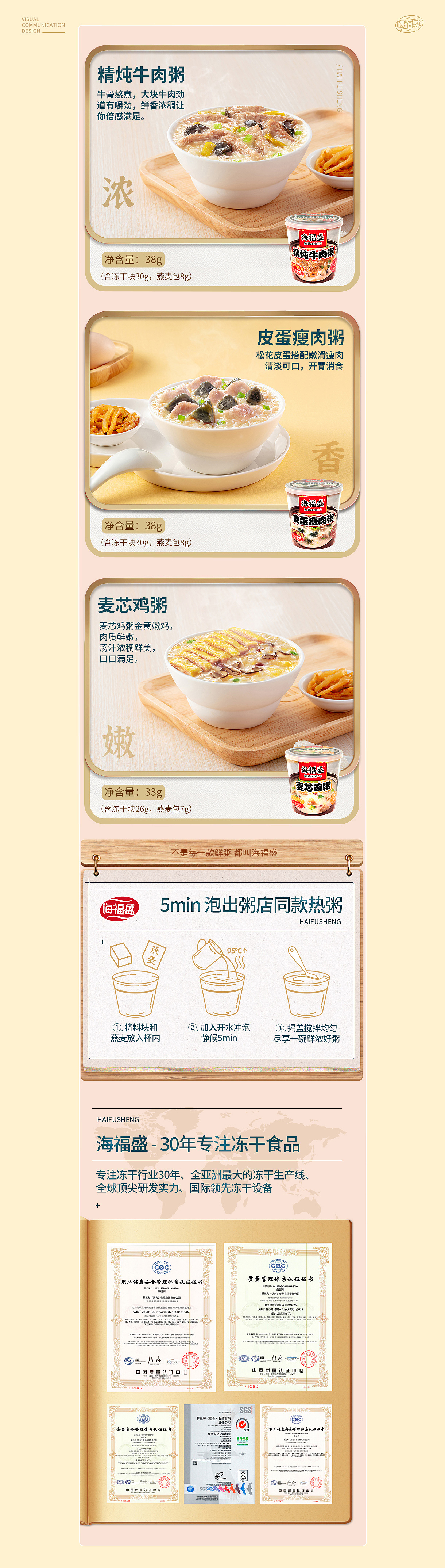 96小鲜粥详情页策划全案