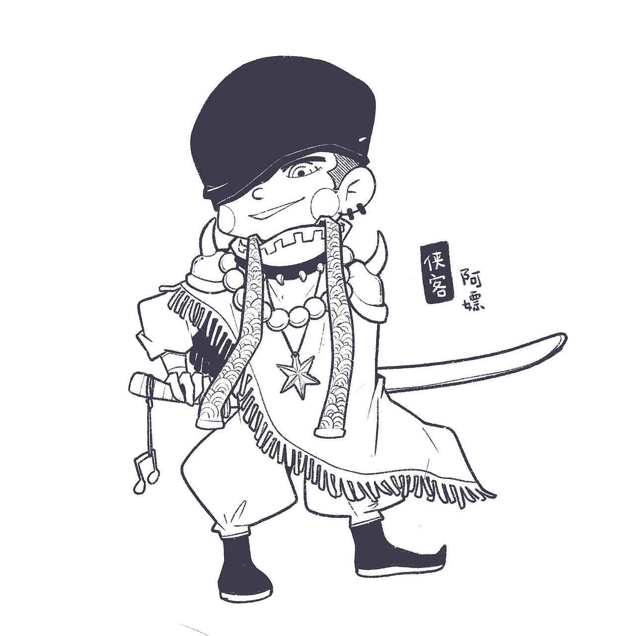 設(shè)定練習 | 一組RPG人物設(shè)定（一）（圖ZMTQ0MTIzNzY4） - 創(chuàng)作習作 - 站酷設(shè)計師蔥bee原創(chuàng)素材 - 站酷ZCOOL