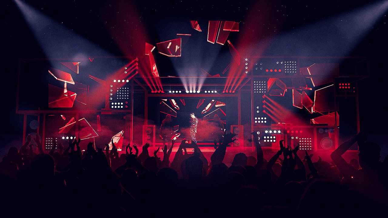 阿玛尼美妆ARMANI BOX SHENZHEN（图ZMjY3ODM0OTQ4） - 舞台美术 - 站酷设计师guqifan945原创素材 - 站酷ZCOOL