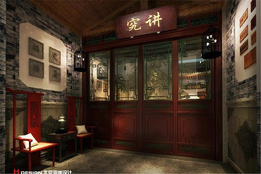北京福口居北太平庄店餐饮设计案例—北京海岸设计图片