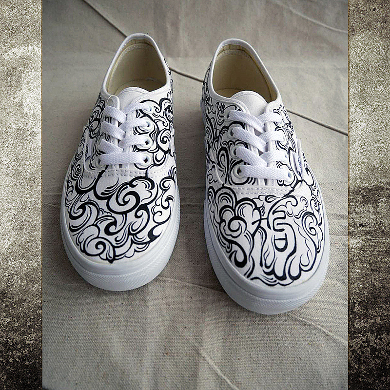 【vans authentic鞋款设计稿征集活动】手绘设计稿·无常
