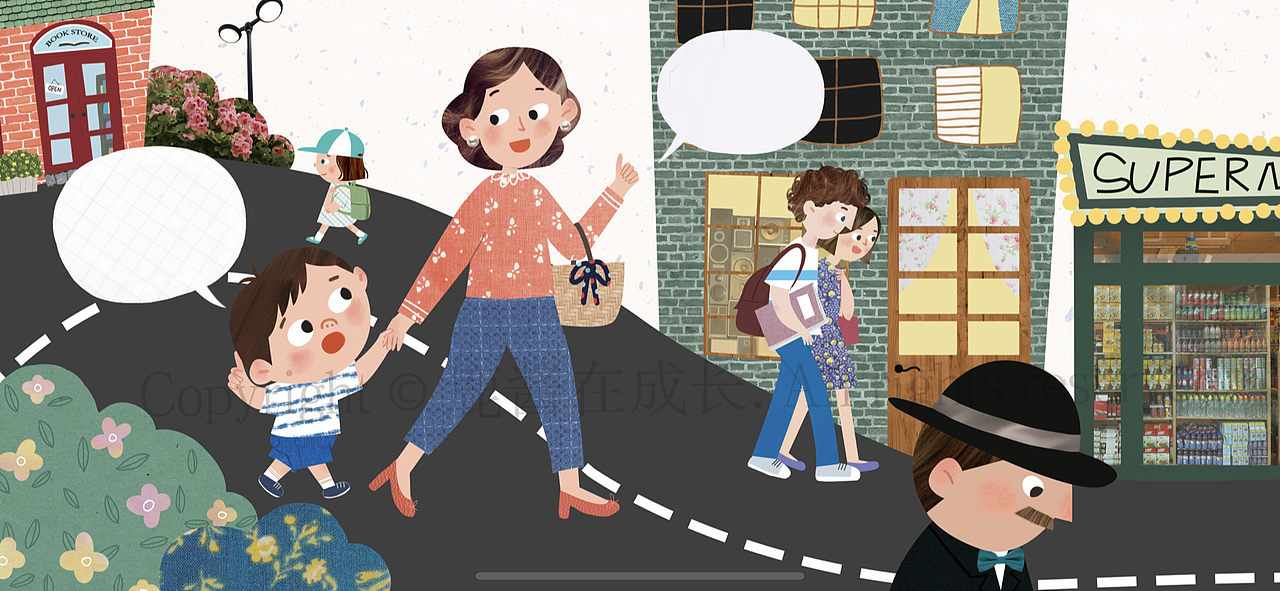 之前画的一个绘本,终于出版啦!