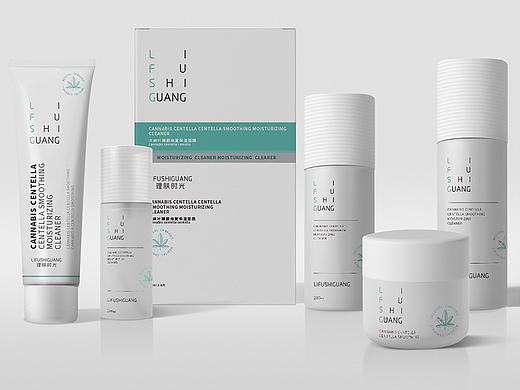 护肤品美妆ins风极简包装设计