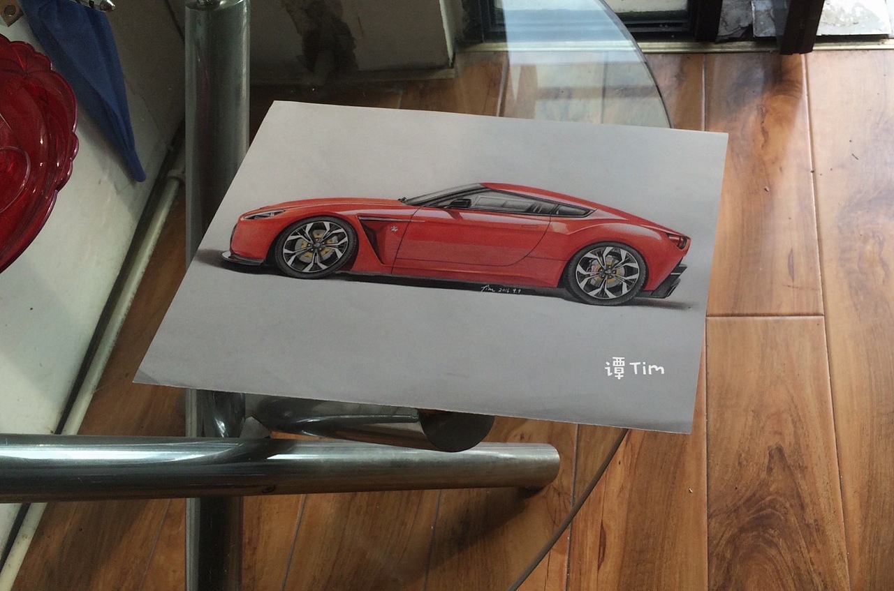 彩铅汽车（图ZMjUxNzkzMjMy） - 绘画 - 站酷设计师Timtlb原创素材 - 站酷ZCOOL