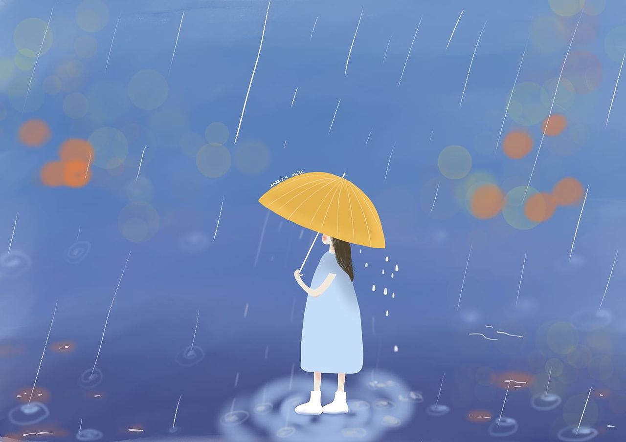 今年夏天雨水特别多呀