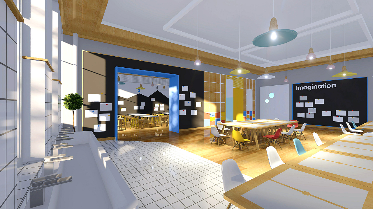 成都市第三十八幼儿园美术室空间设计