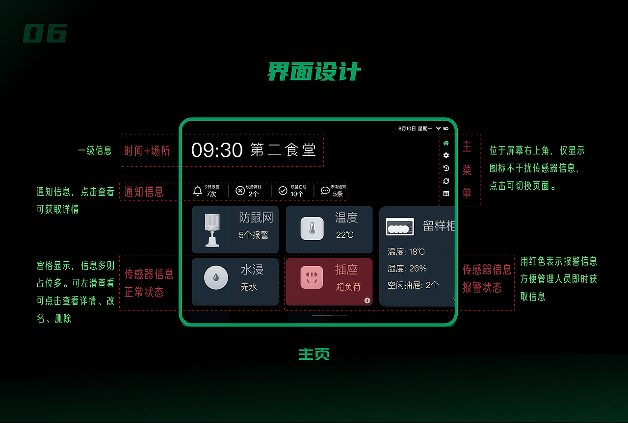 物联网平板界面设计