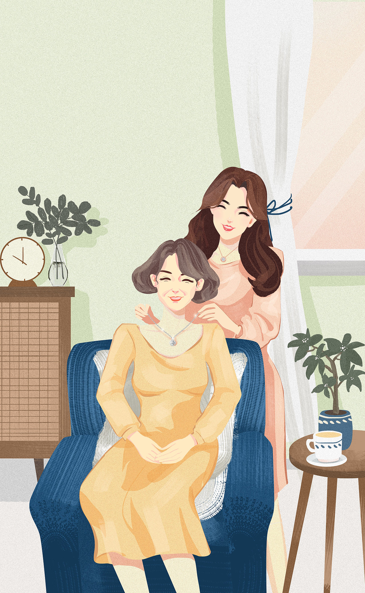 周大福TMARK（图ZMjQ4MTQ3NDky） - 商业插画 - 站酷设计师张小嘿原创素材 - 站酷ZCOOL