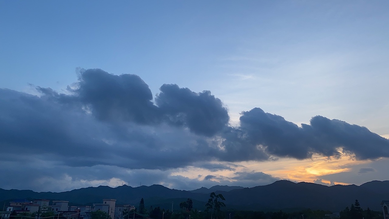 有蓝天白云也有乌云密布（图ZMjY1ODQ5MTQw） - 风光摄影 - 站酷设计师小让让原创素材 - 站酷ZCOOL