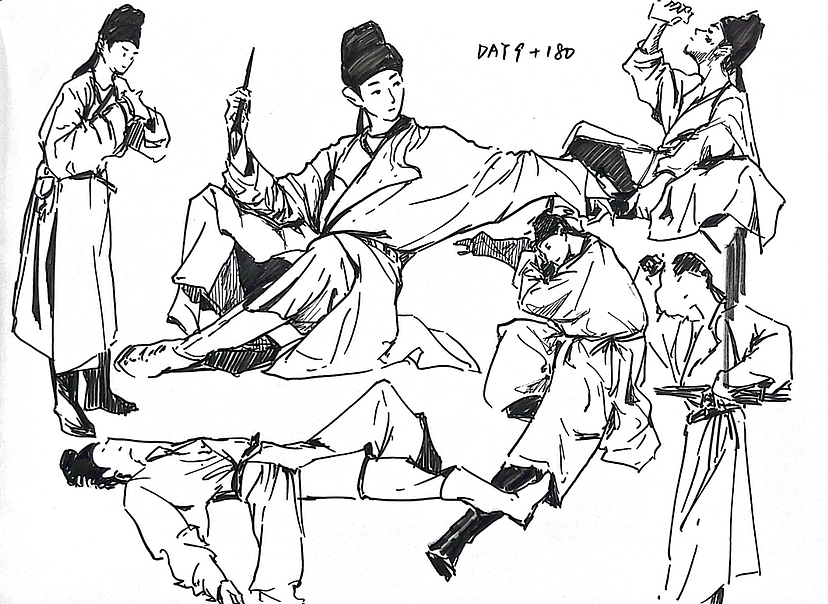 速写60天挑战赛Day181-240心得总结