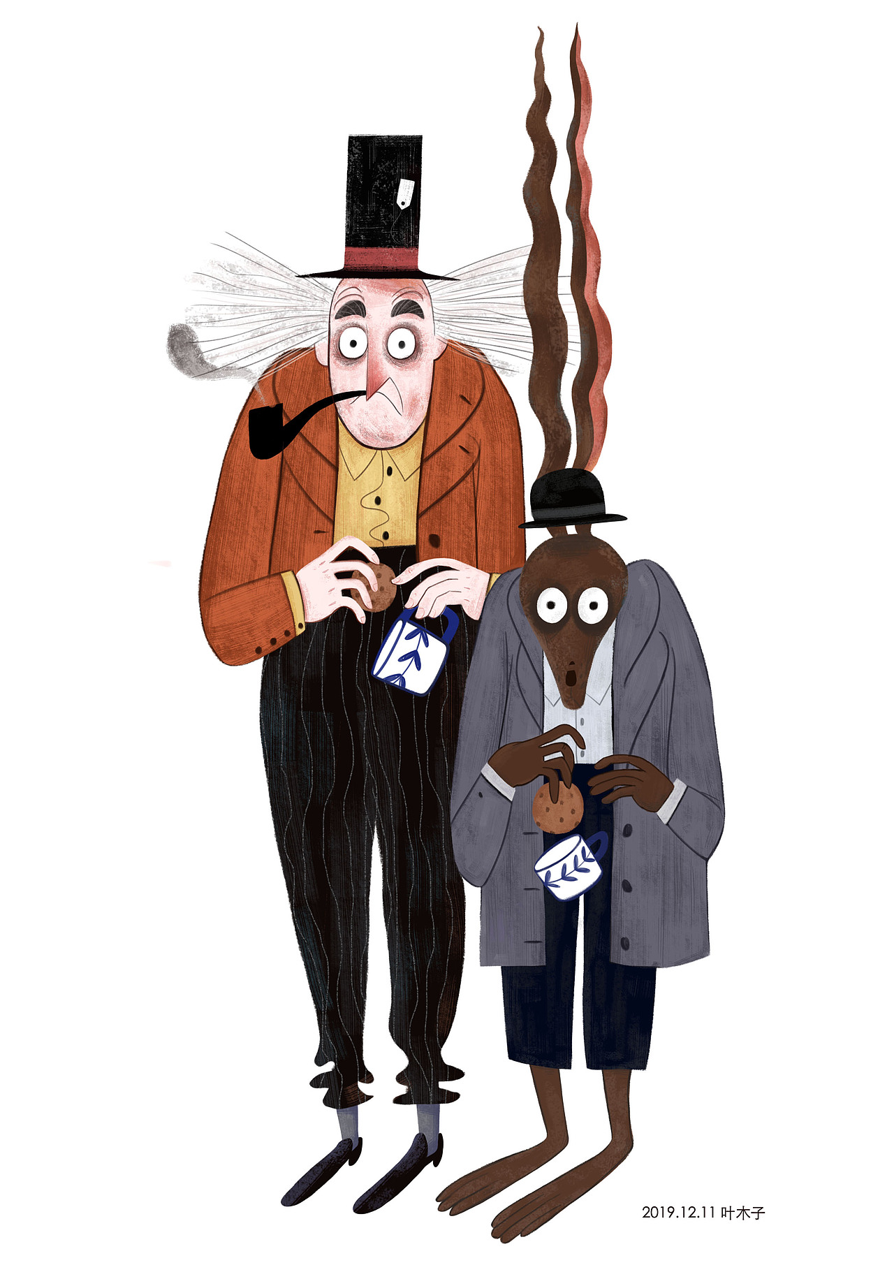 鼠年大吉（图ZMTkwNzQ2Nzg0） - 儿童插画 - 站酷设计师叶木子原创素材 - 站酷ZCOOL