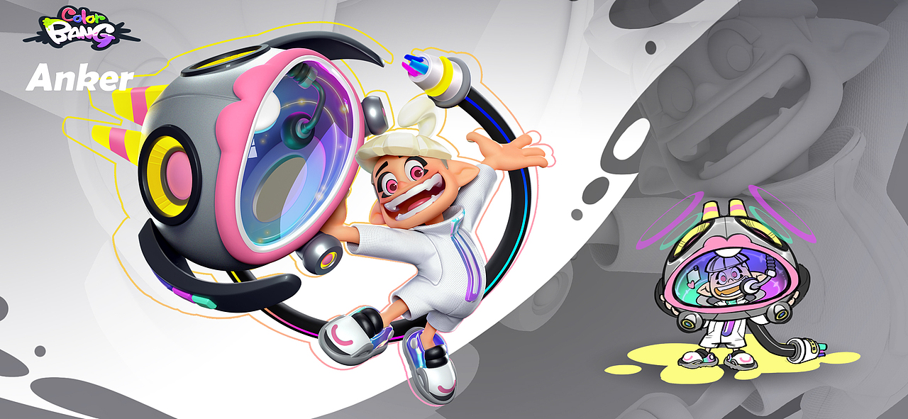 游戏项目colorbang3（图ZMzc3ODMxNTI0） - 游戏原画 - 站酷设计师西音那原创素材 - 站酷ZCOOL