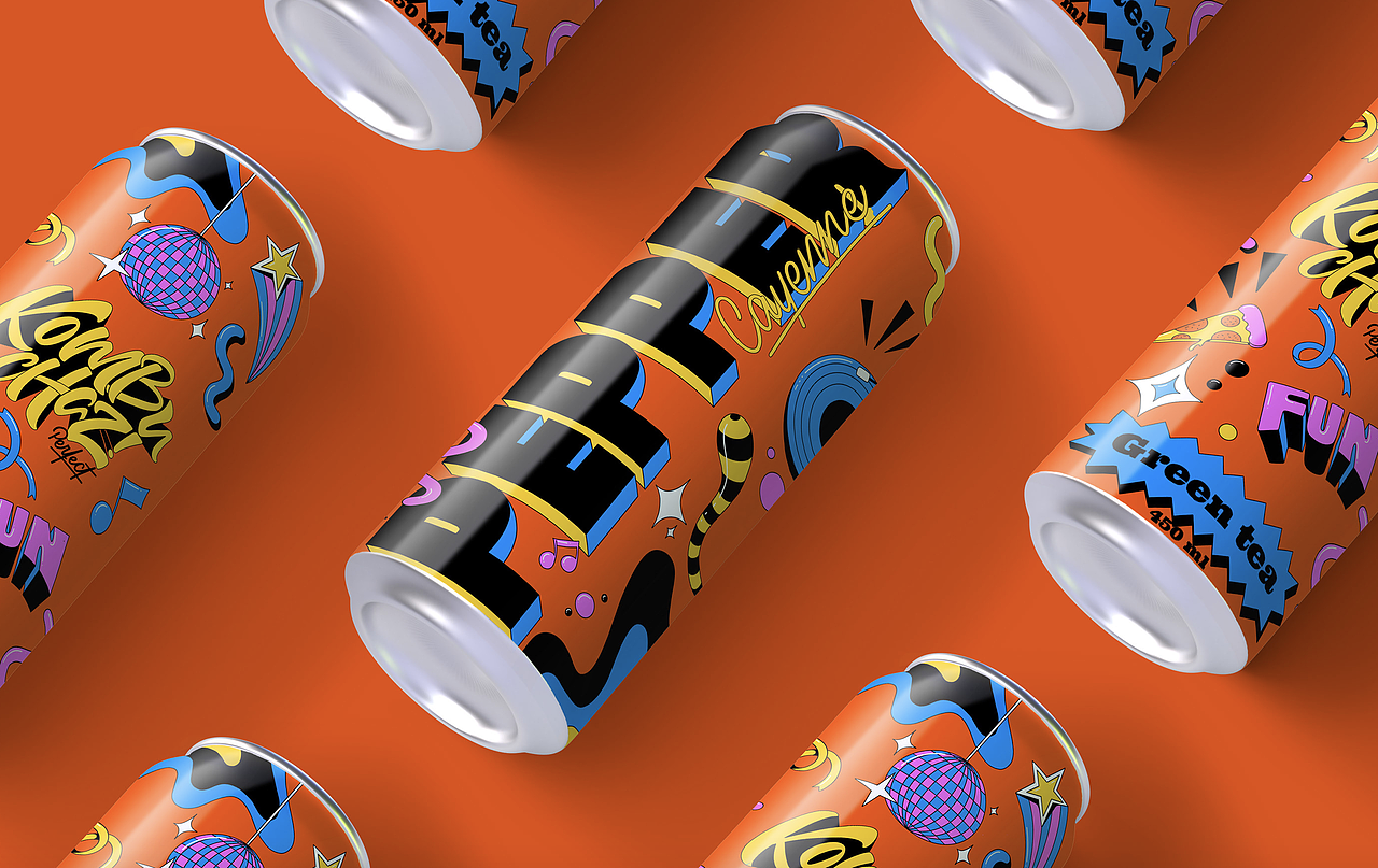 Label+posters+stickers design