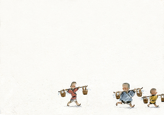 绘本《三个和尚》