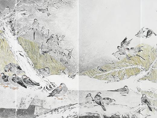 【 寒色沐雪 】 