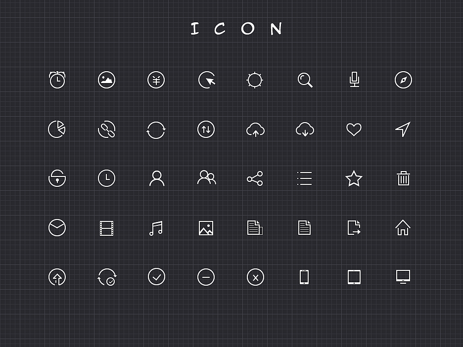 一套ICON（图ZMTQzMDAxMjA=） - 图标 - 站酷设计师eternal夜原创素材 - 站酷ZCOOL