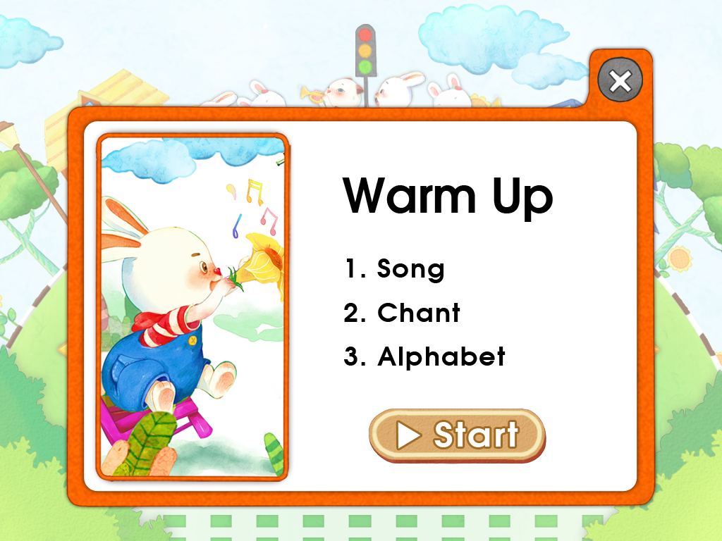 幼教APP 宝宝学英语 游戏界面设计 插图绘制