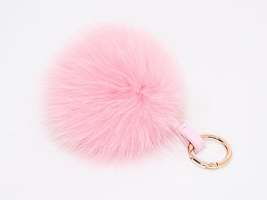 粉色毛毛球饰品亚马逊主图