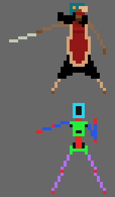 像素人物風格探索（圖ZMjExODM2NDY4） - 獨立游戲 - 站酷設(shè)計師仟塵原創(chuàng)素材 - 站酷ZCOOL