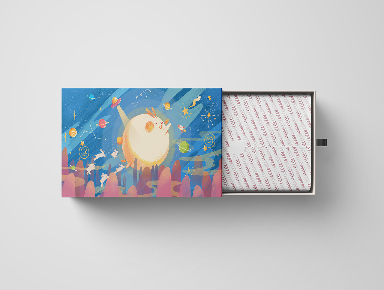 月饼包装DEMO2（图ZMjIyNjMxMTI0） - 商业插画 - 站酷设计师小清SJQing原创素材 - 站酷ZCOOL