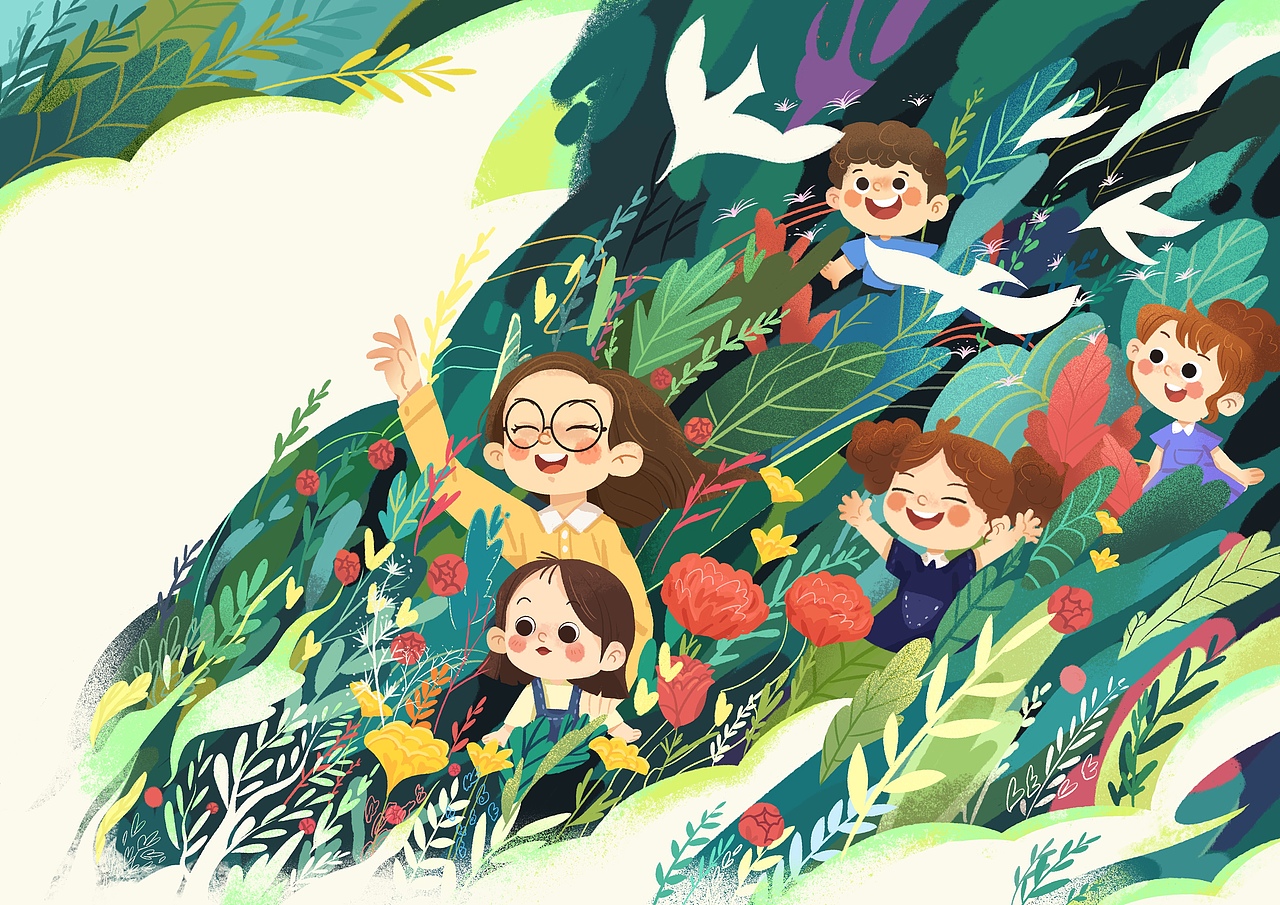 2021年部分儿插绘本测试节选（图ZMjg4NzY2MDc2） - 绘本 - 站酷设计师航航航Amor原创素材 - 站酷ZCOOL