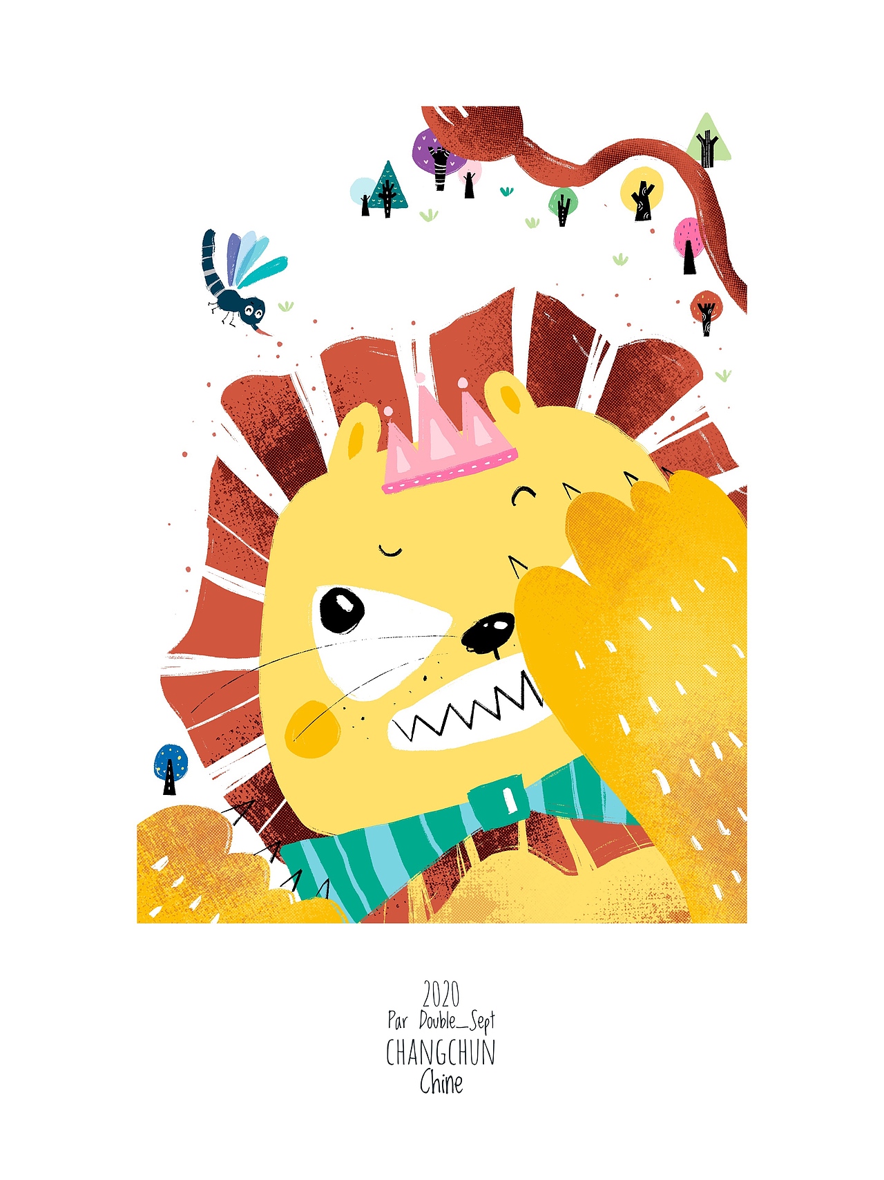 2020儿童插图板绘案例汇总