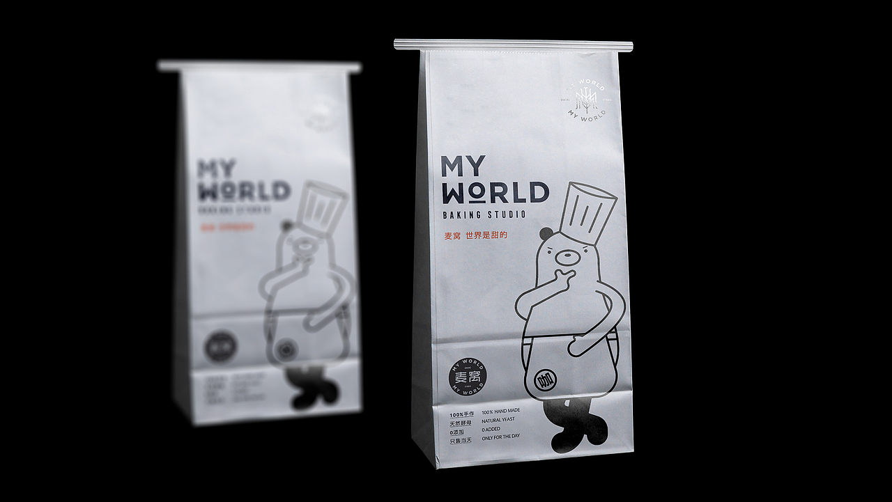 烘培品牌麦窝MY WORLD故里全案设计