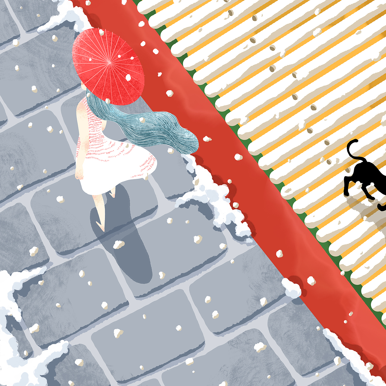 二十四节气（图ZMjE2NDY4OTgw） - 商业插画 - 站酷设计师六咩咩原创素材 - 站酷ZCOOL