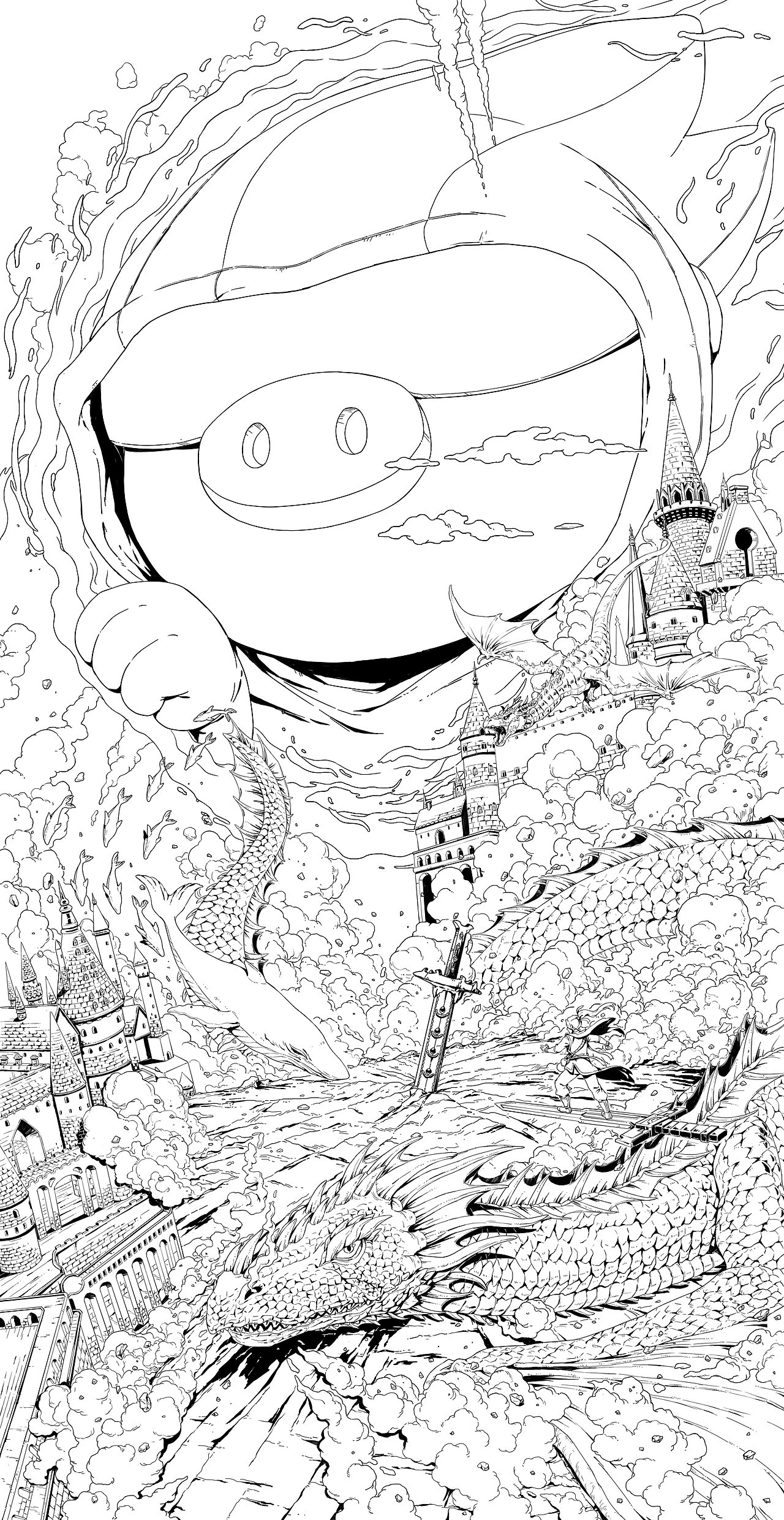 哈姆哈姆-迟来的2021作品总结|插画|商业插画|哈姆哈姆_原创作品-站酷