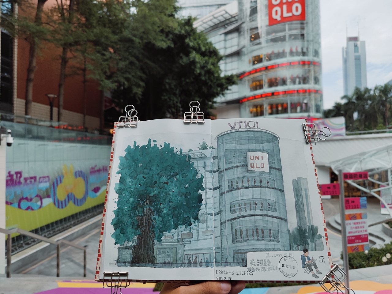 〖画本系列〗- 我的第36本画本-城市速写系列作品（图ZMzI4NTU0NTcy） - 绘画 - 站酷设计师画画的陈一丘原创素材 - 站酷ZCOOL