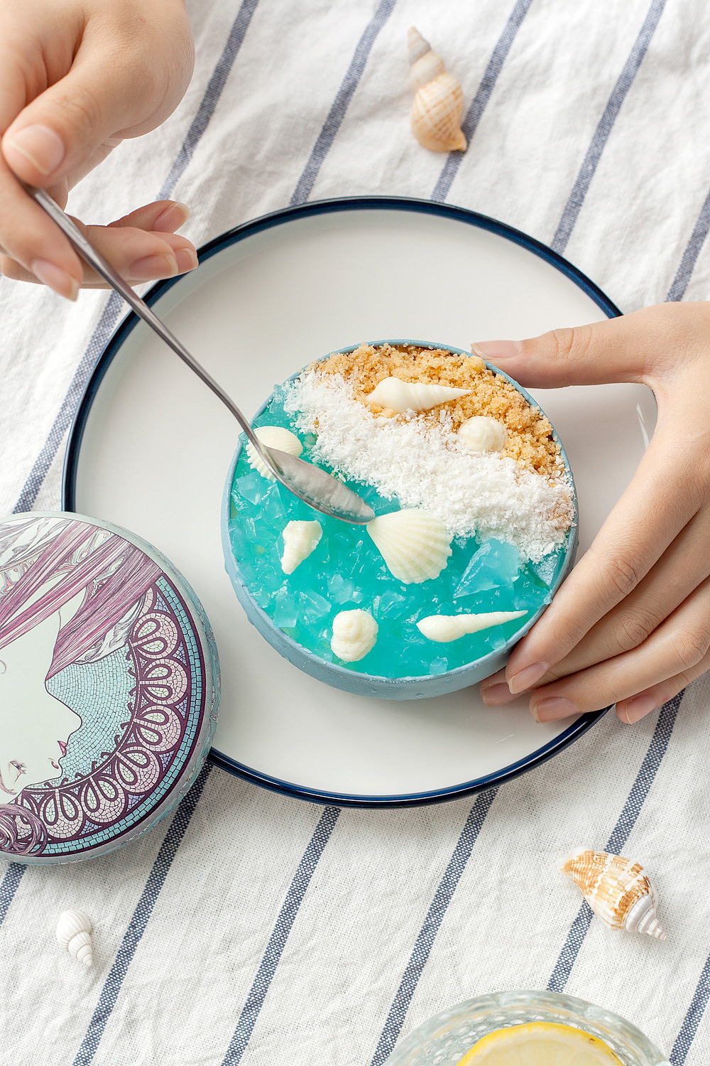 【毕磊Brian】海洋之心蛋糕项目拍摄（图ZMTU2NDI0MTQ4） - 产品摄影 - 站酷设计师毕磊Brian原创素材 - 站酷ZCOOL