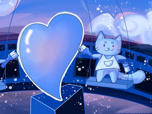 粉刷“心”世界