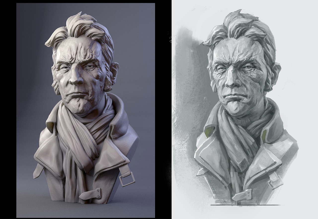 CG头像练习（图ZMzQ3MTc0ODg0） - 创作习作 - 站酷设计师li234799615海原创素材 - 站酷ZCOOL