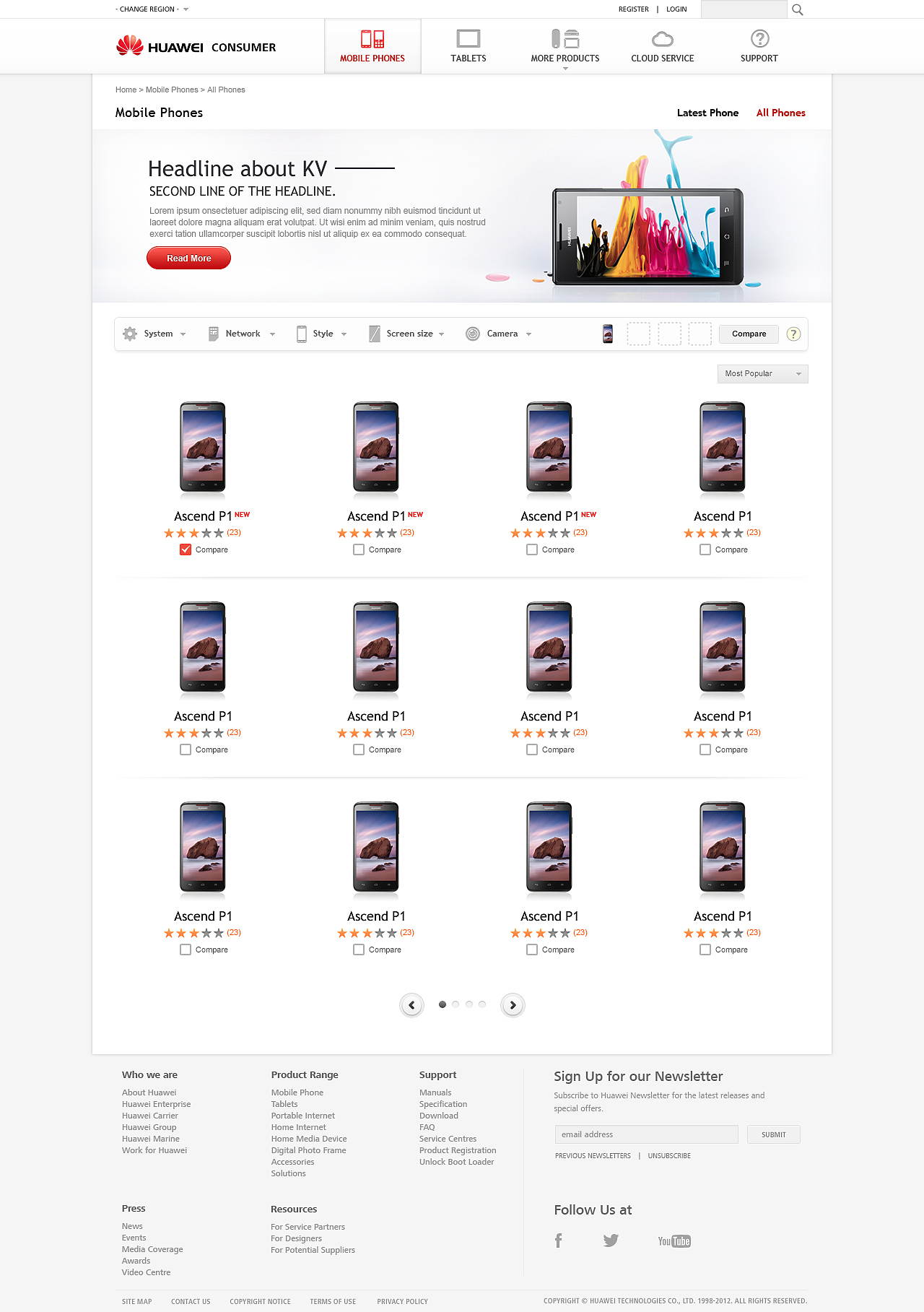 HUAWEI Consumer Device Official Website（图ZMTEyMjEzOTI=） - 企业官网 - 站酷设计师wilkison原创素材 - 站酷ZCOOL