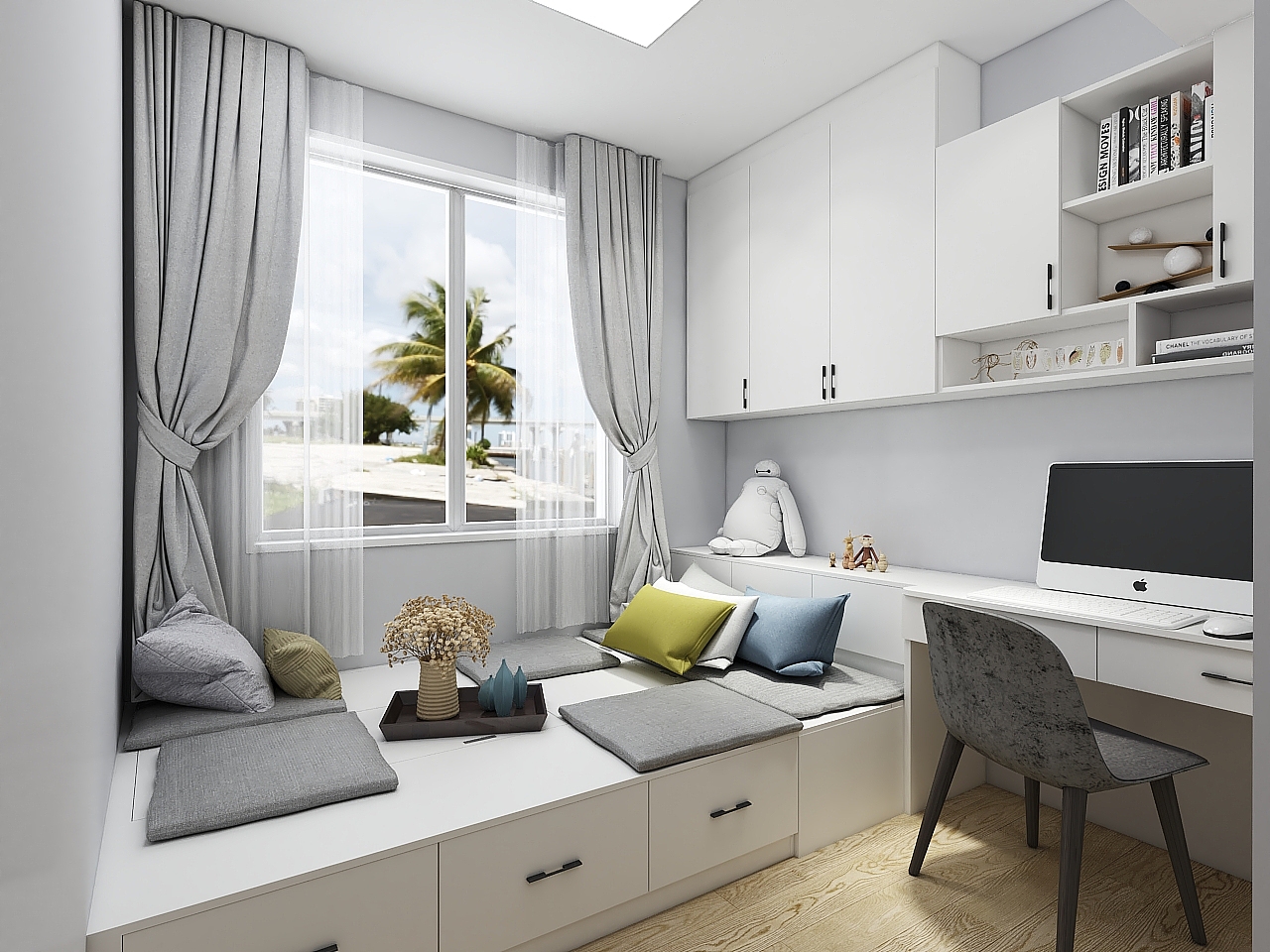 温馨的三居室（图ZMTY1OTkyODcy） - 家装设计 - 站酷设计师萌萌阳原创素材 - 站酷ZCOOL