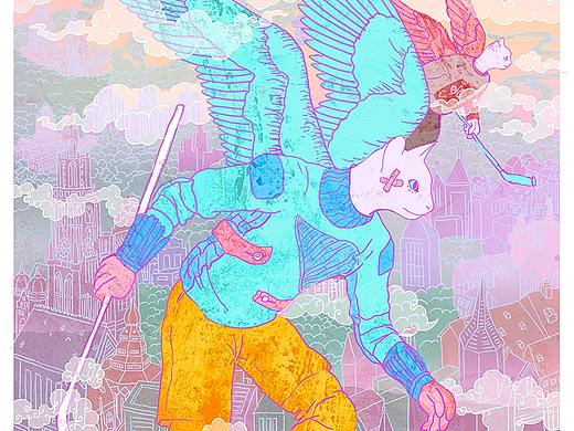 西游翱翔篇（个人主页-ZNDE3Mjg5Njg=） - 其他 - 站酷设计师Hedy苏小次原创素材 - 站酷ZCOOL