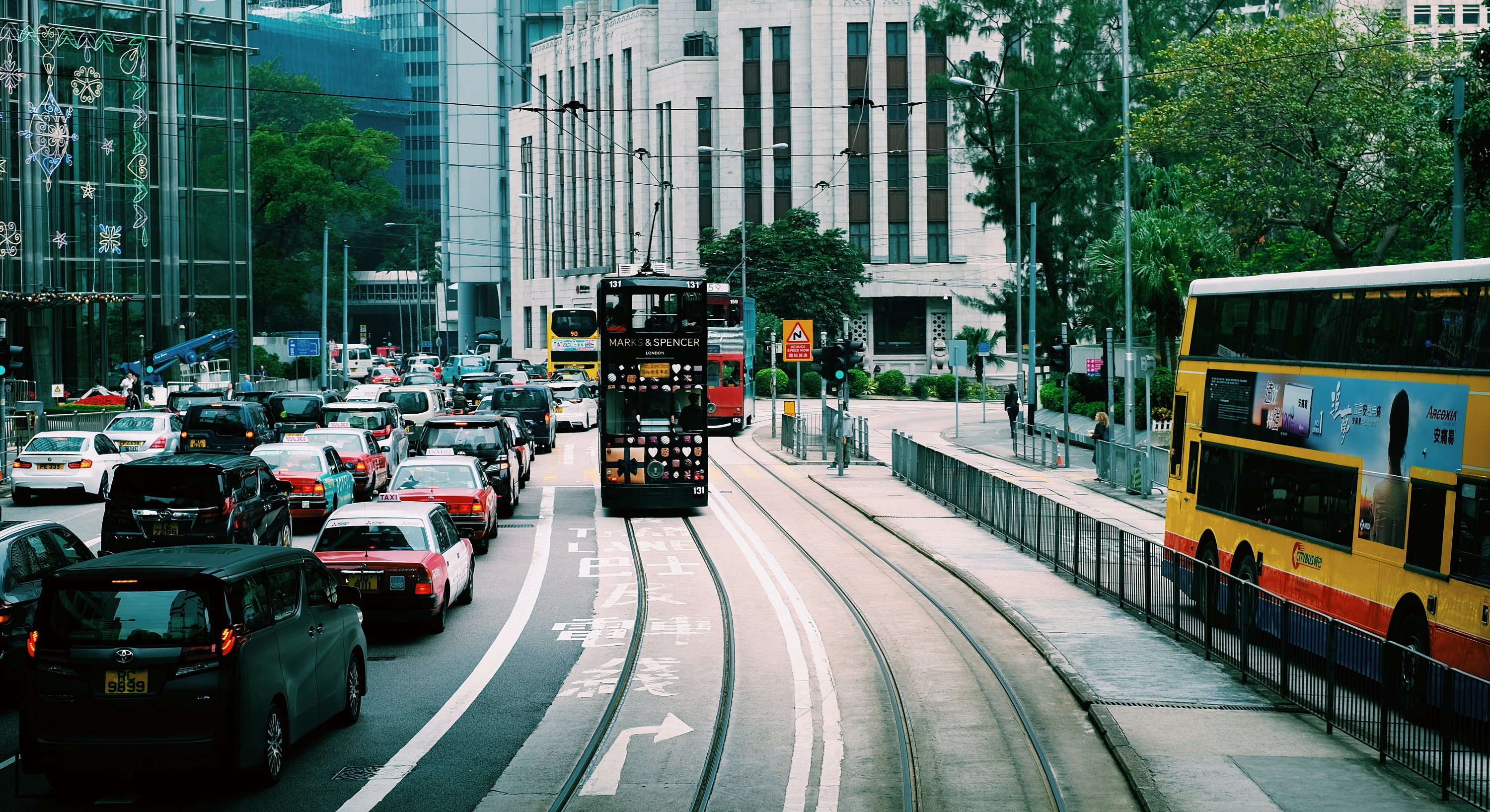 hong kong(香港)街头