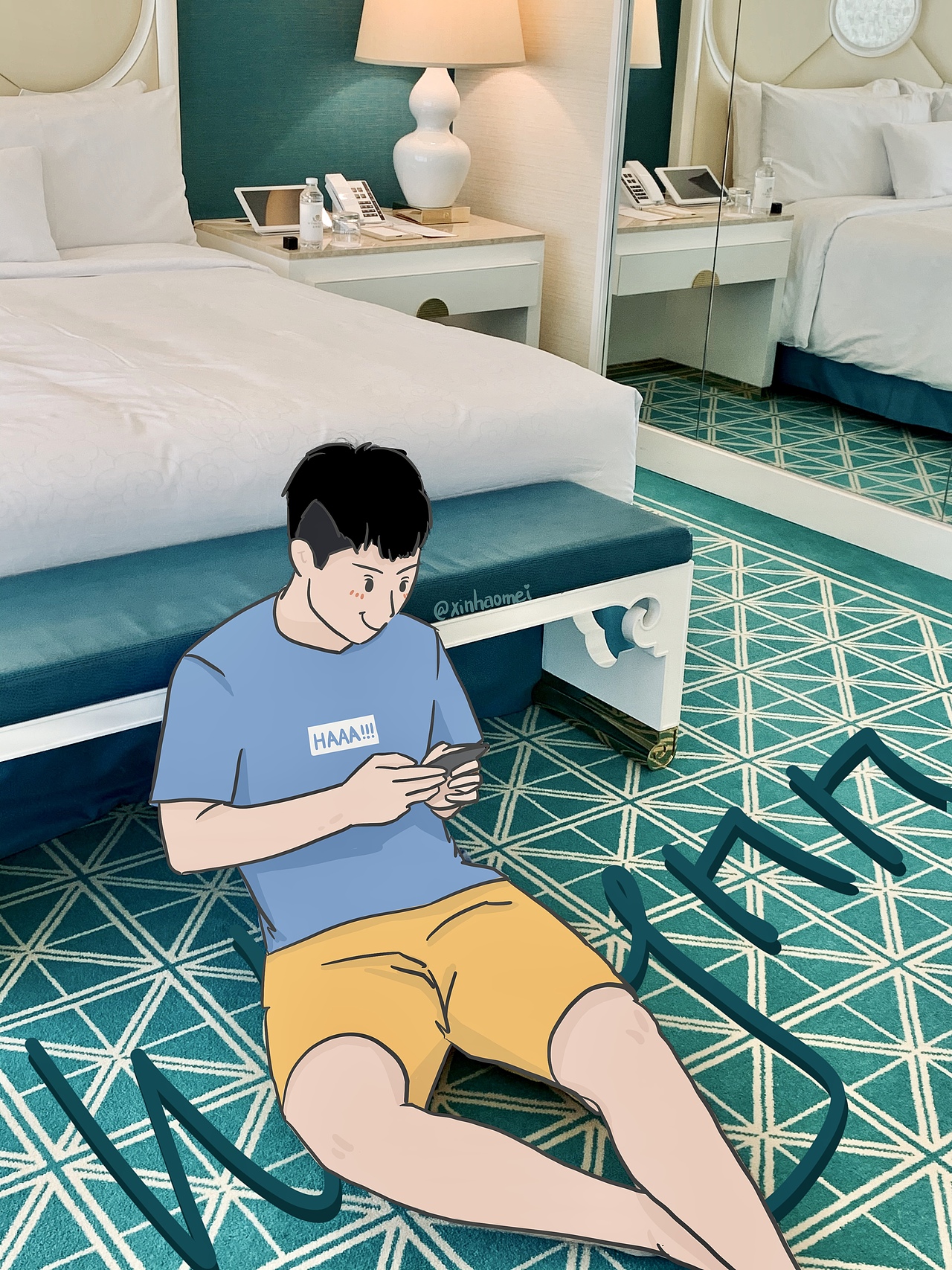 现实中的Q版朋友（图ZMjkzMDg3NDY0） - 创作习作 - 站酷设计师xinhaoer原创素材 - 站酷ZCOOL
