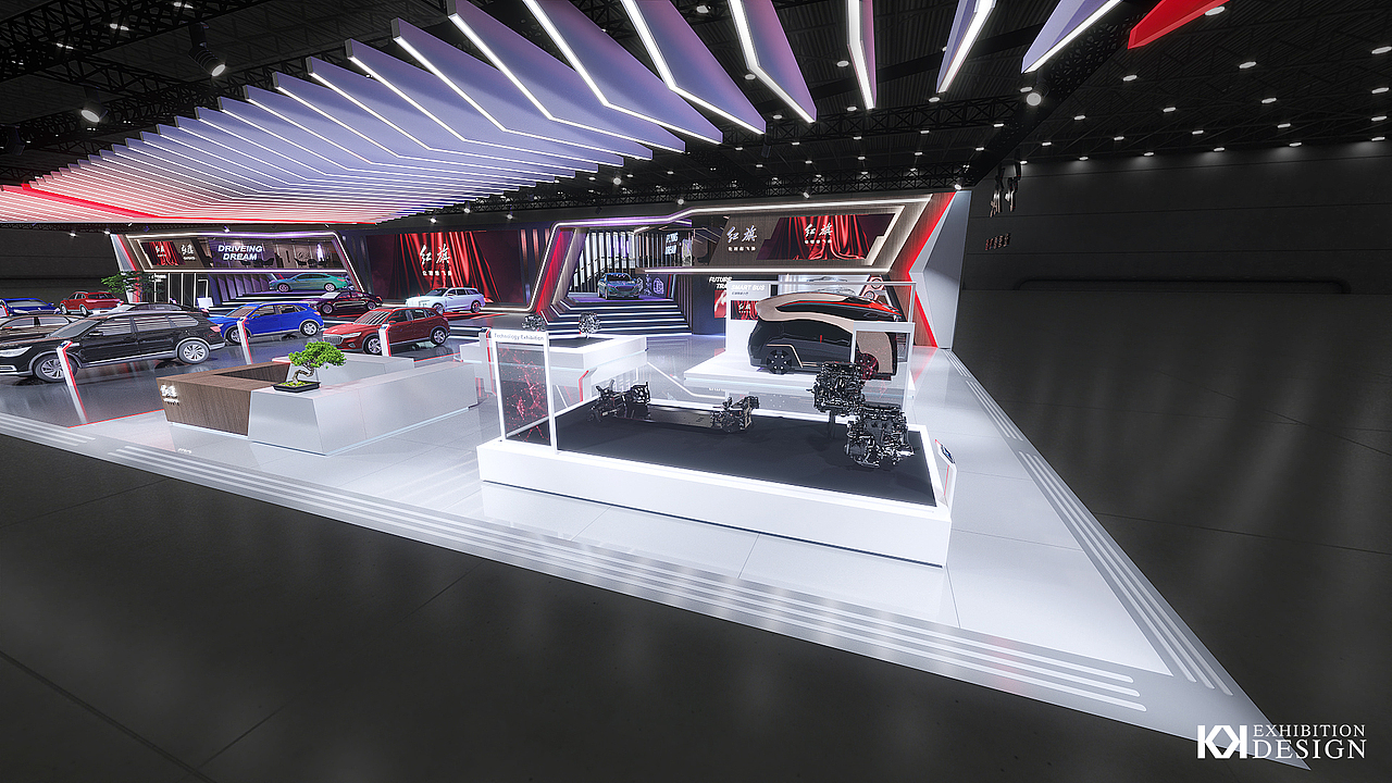 红旗车展 | A级展概念方案