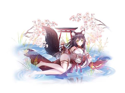 祝大家国庆快乐,接点立绘