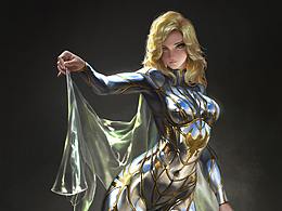 課堂范畫(huà)-金屬女