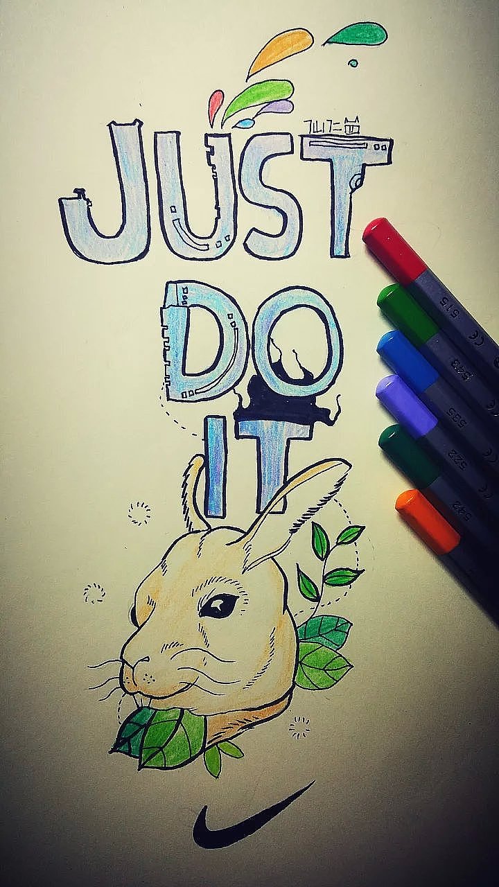 NIKE插画系列/JUST DO IT 完结整理