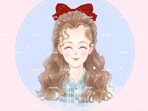 她在丛中笑（个人主页-ZNDkzNzc5NzY=） - 创作习作 - 站酷设计师莲子插画原创素材 - 站酷ZCOOL