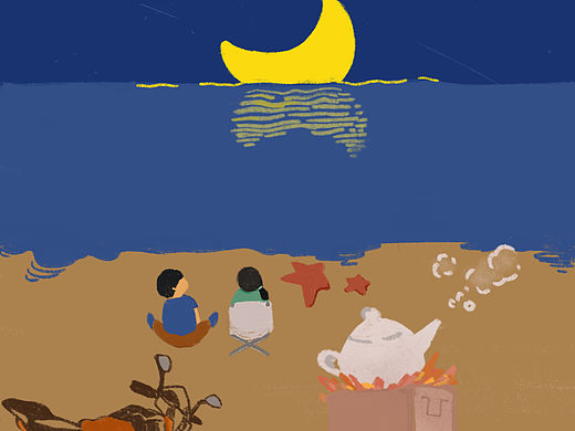 梦入大海（个人主页-ZNjIyMDQ1MTY=） - 创作习作 - 站酷设计师Leona爱画画原创素材 - 站酷ZCOOL