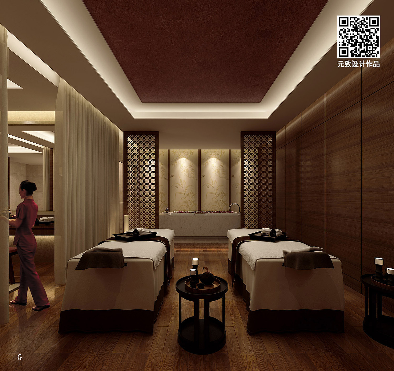 Spa会所装修设计专业美容院设计装修