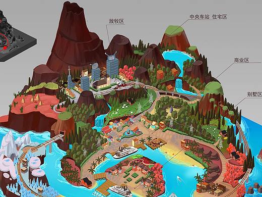 休闲游戏项目场景合集